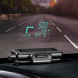 Garmins Windshield